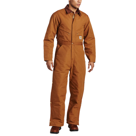 Carhartt Men's Duck Coverall Quilted Lined